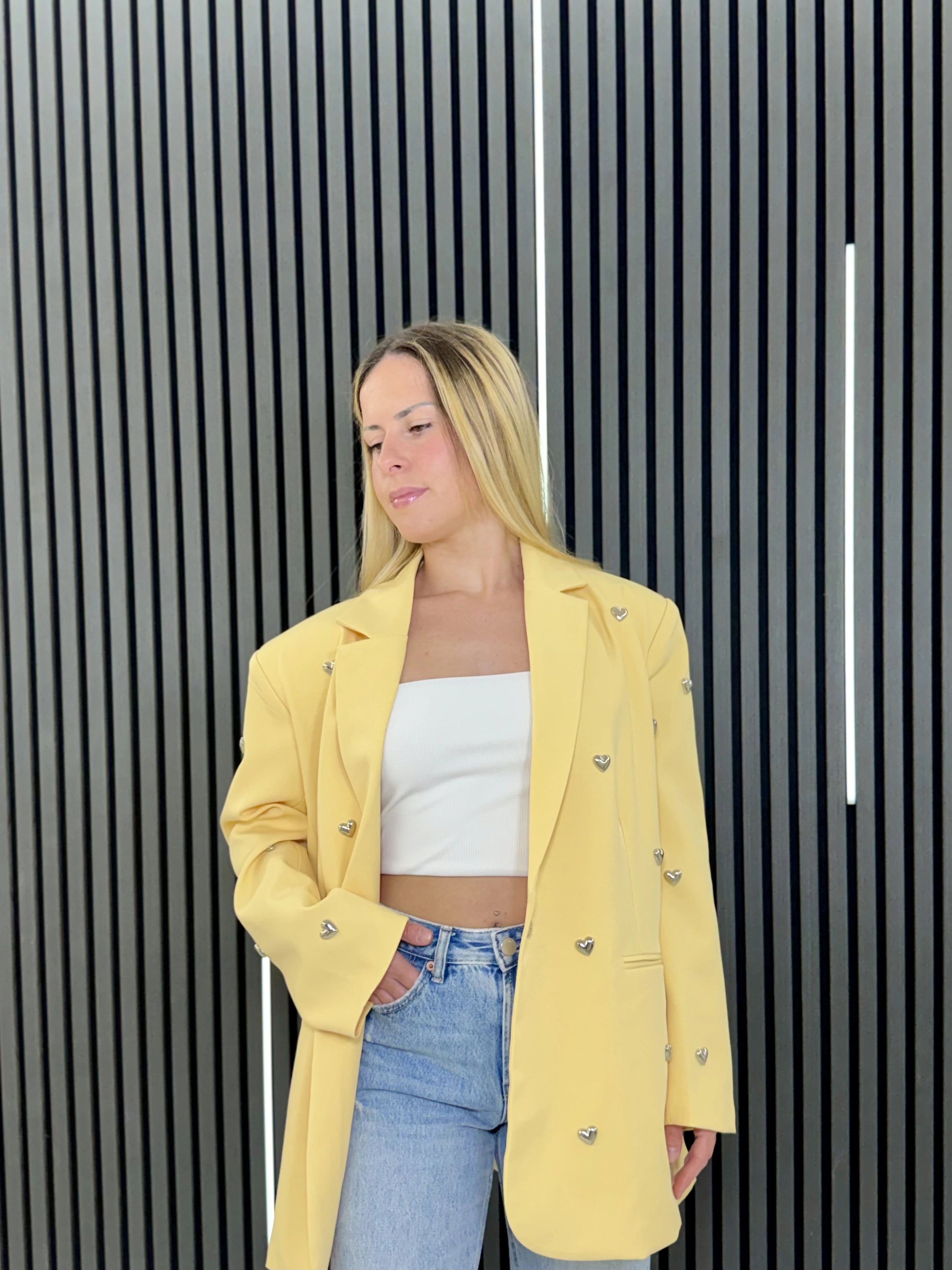 Blazer Matilda Jaune