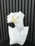 Boucles d'oreilles Lila Beige