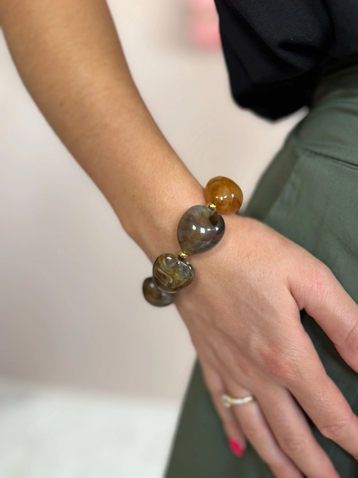 Bracelet Amalia Marron