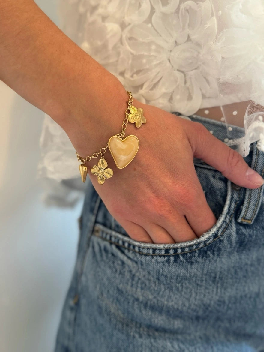 Bracelet Melia Beige