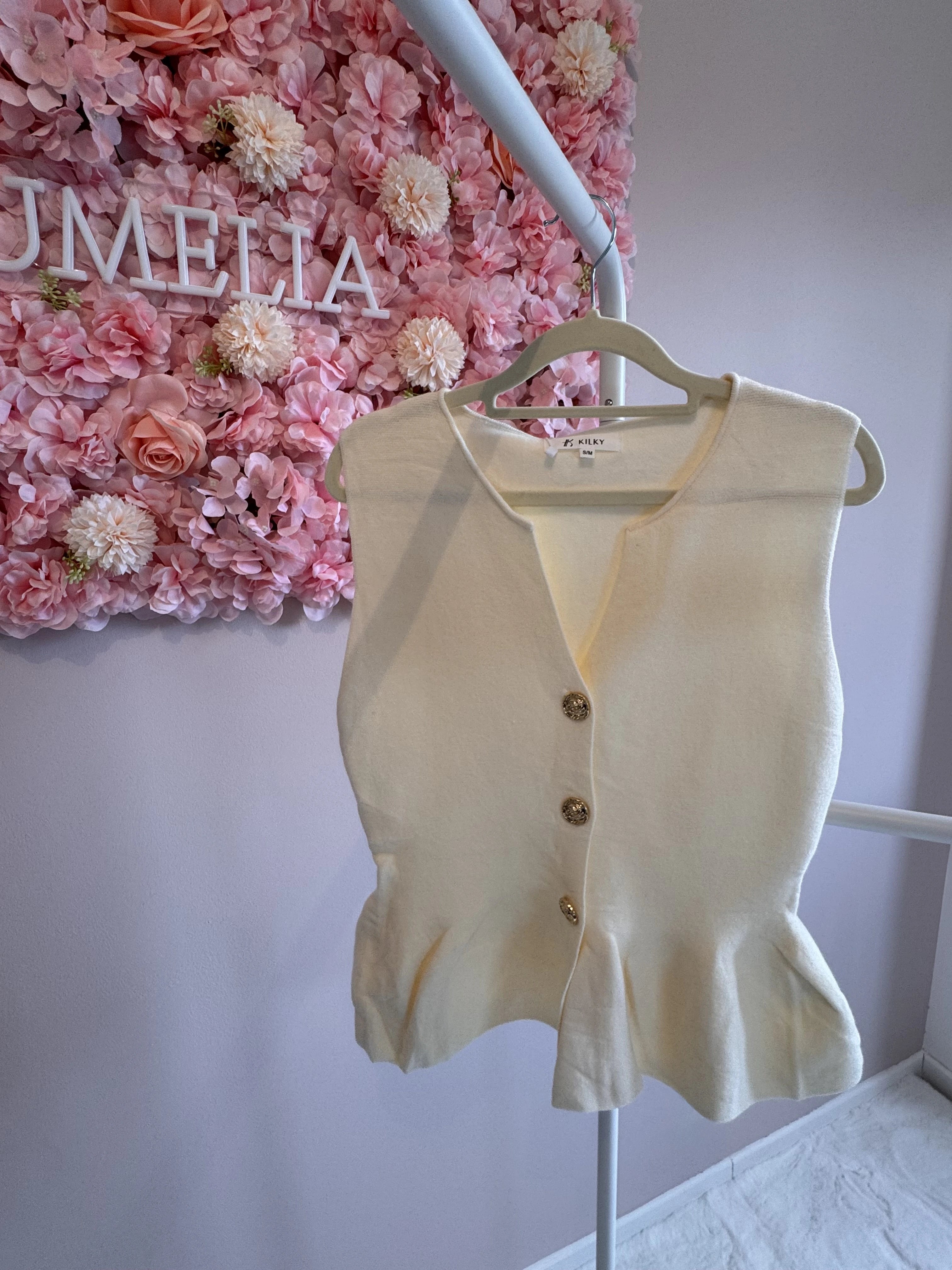 Haut Elia Beige