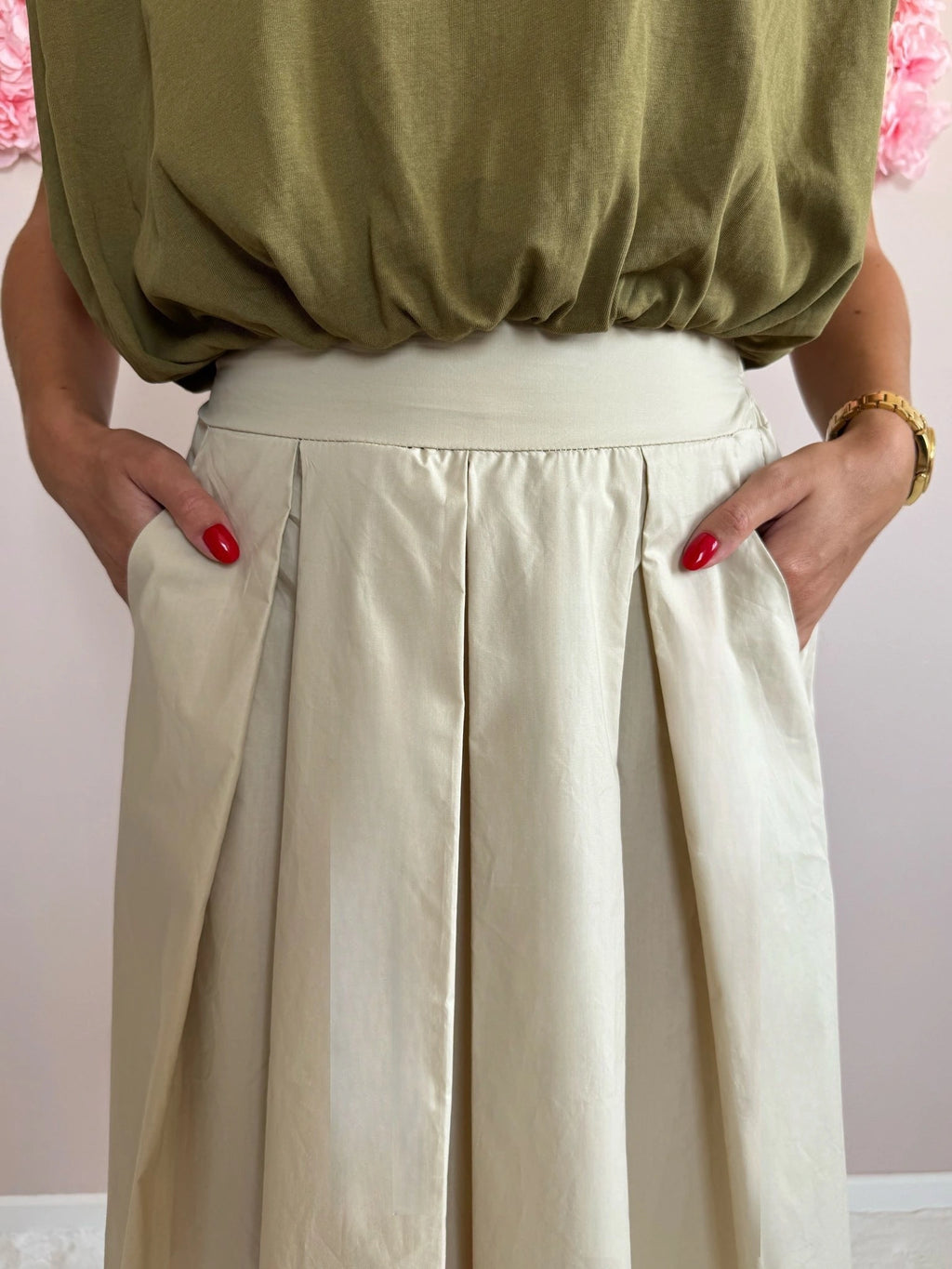 Jupe Kia Beige