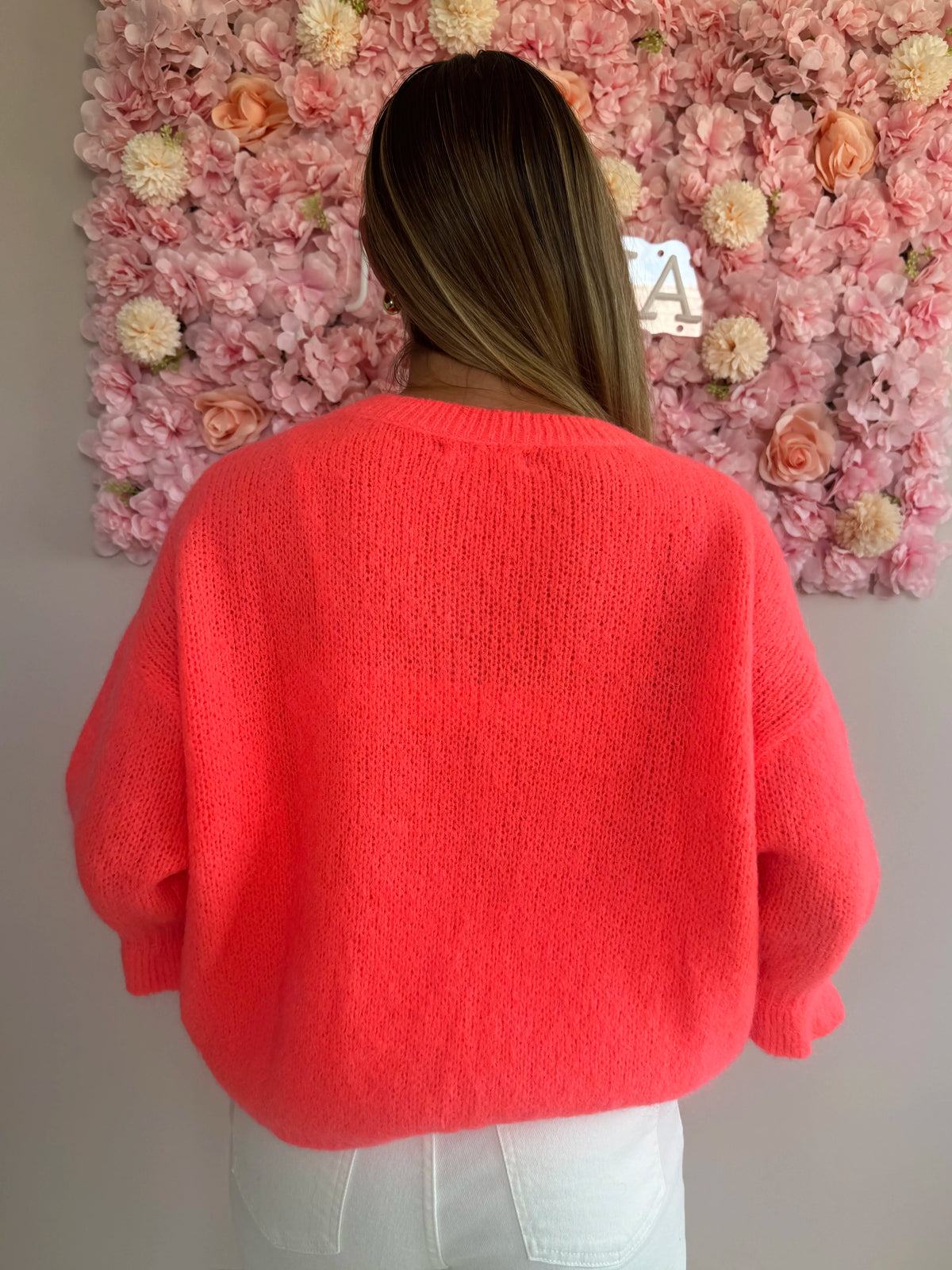 Pull Ana Corail Fluo
