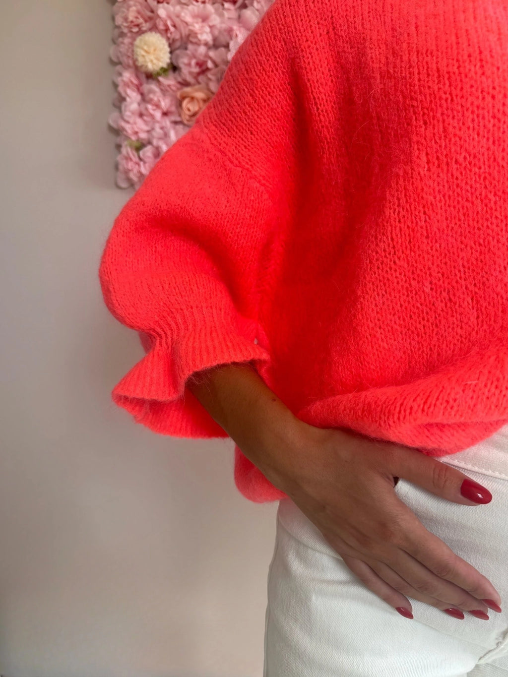 Pull Ana Corail Fluo