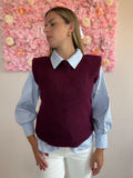 Pull Lara Bordeaux