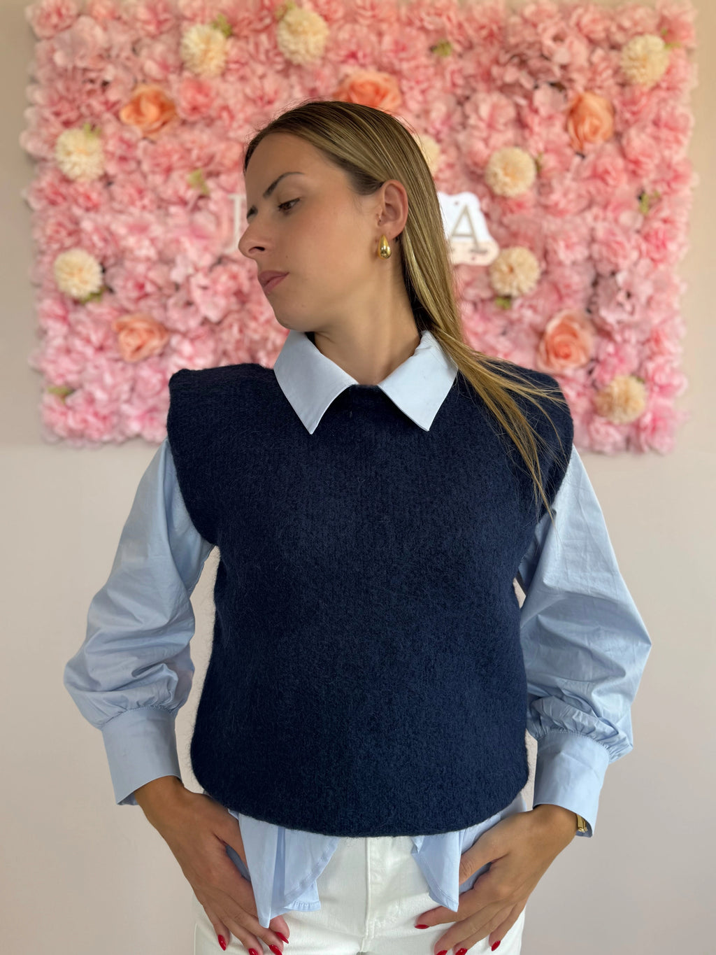 Pull Lara Bleu Marine