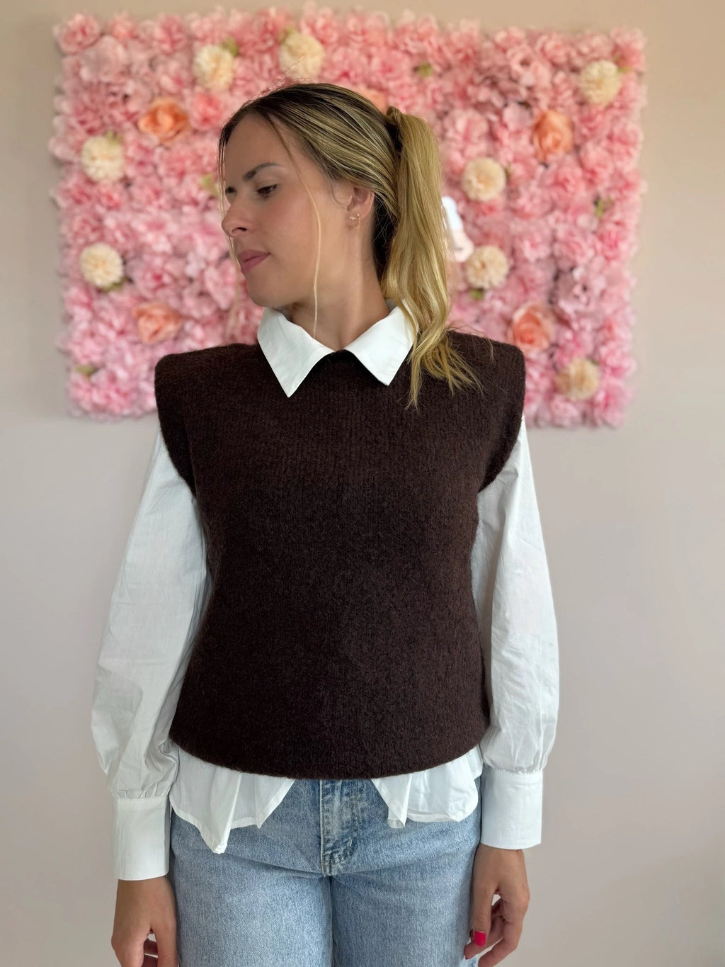 Pull Lara Marron