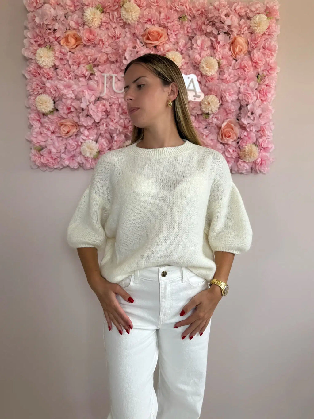 Pull Sofia Écru