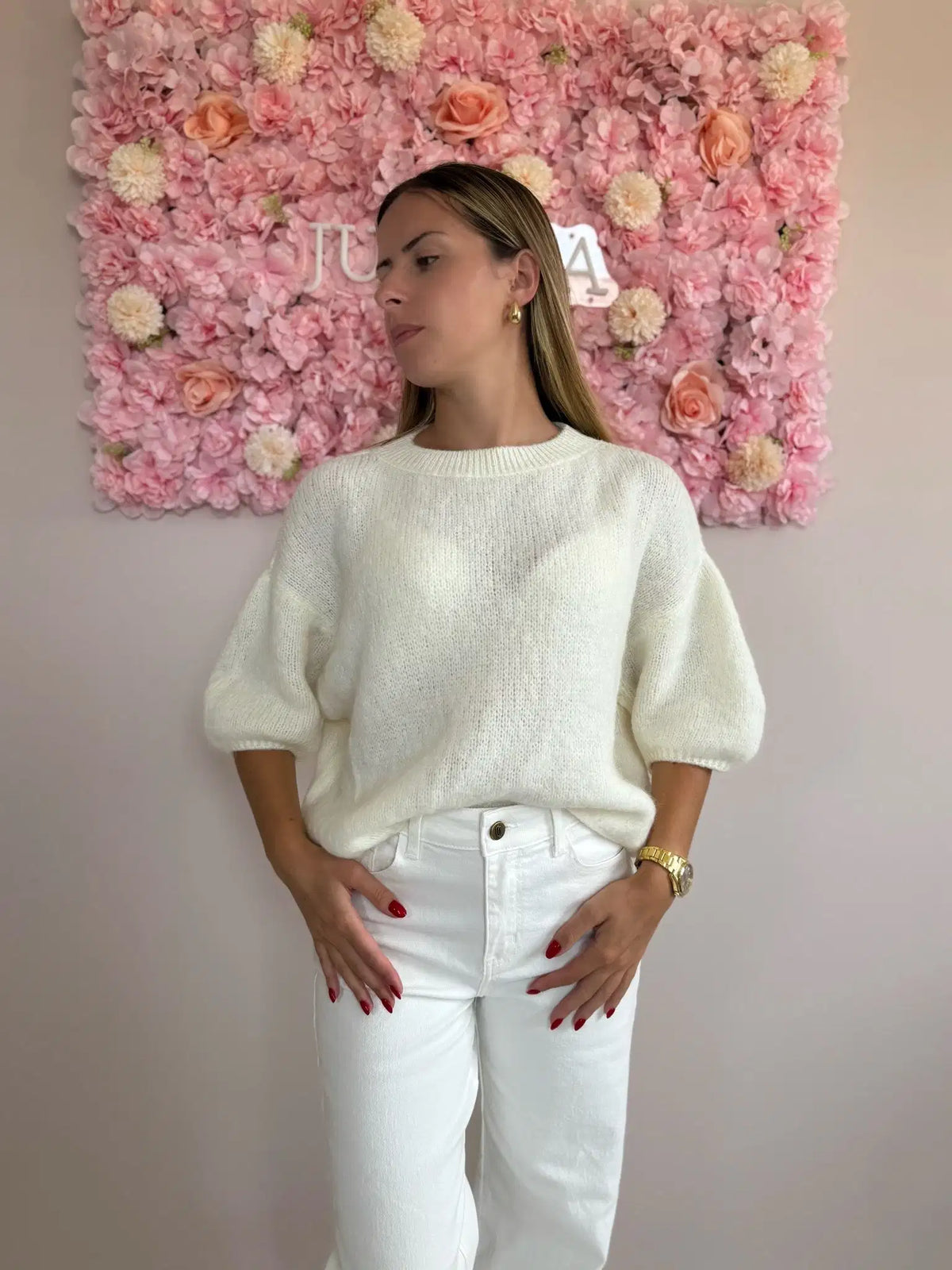 Pull Sofia Écru
