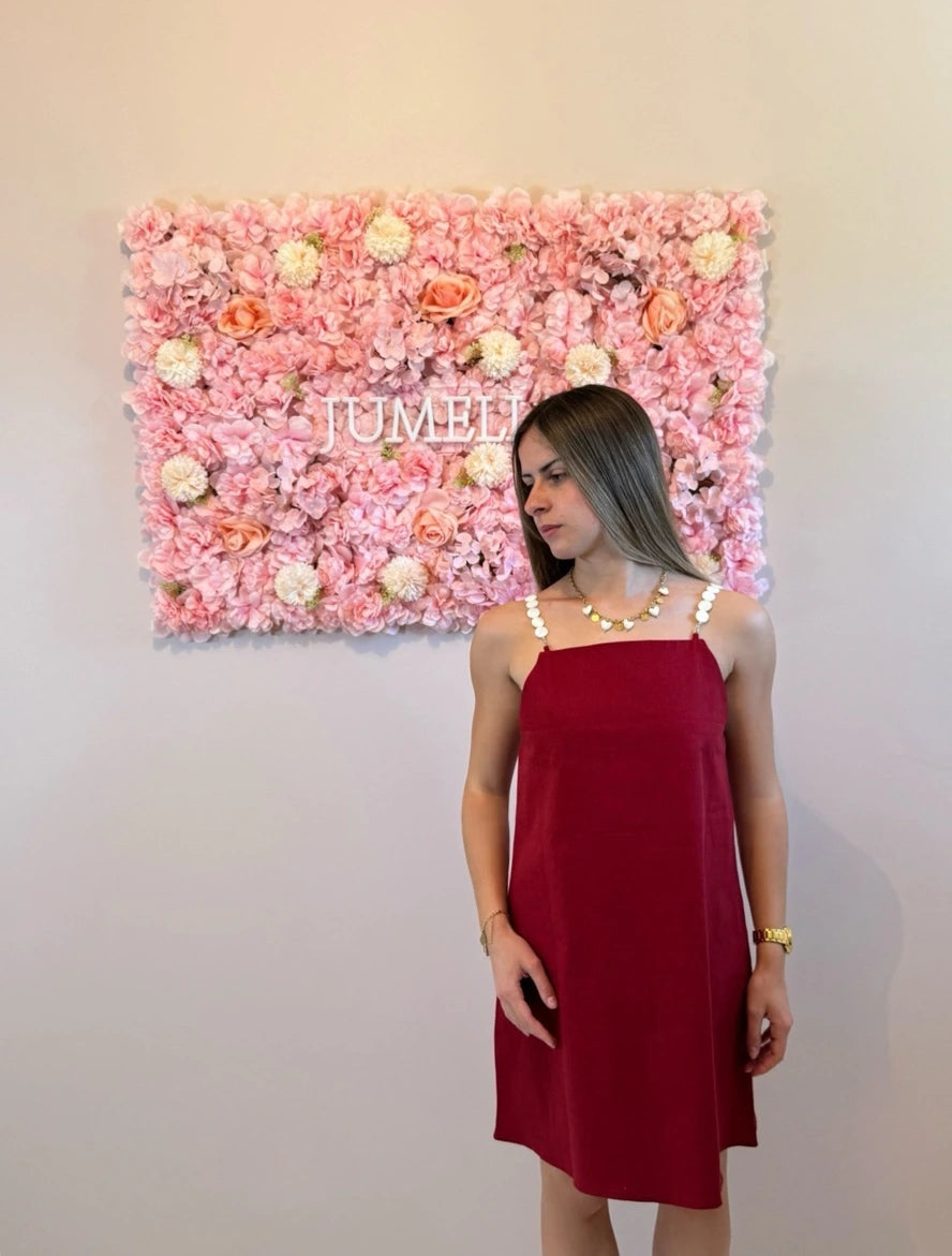 Robe Elina Rouge