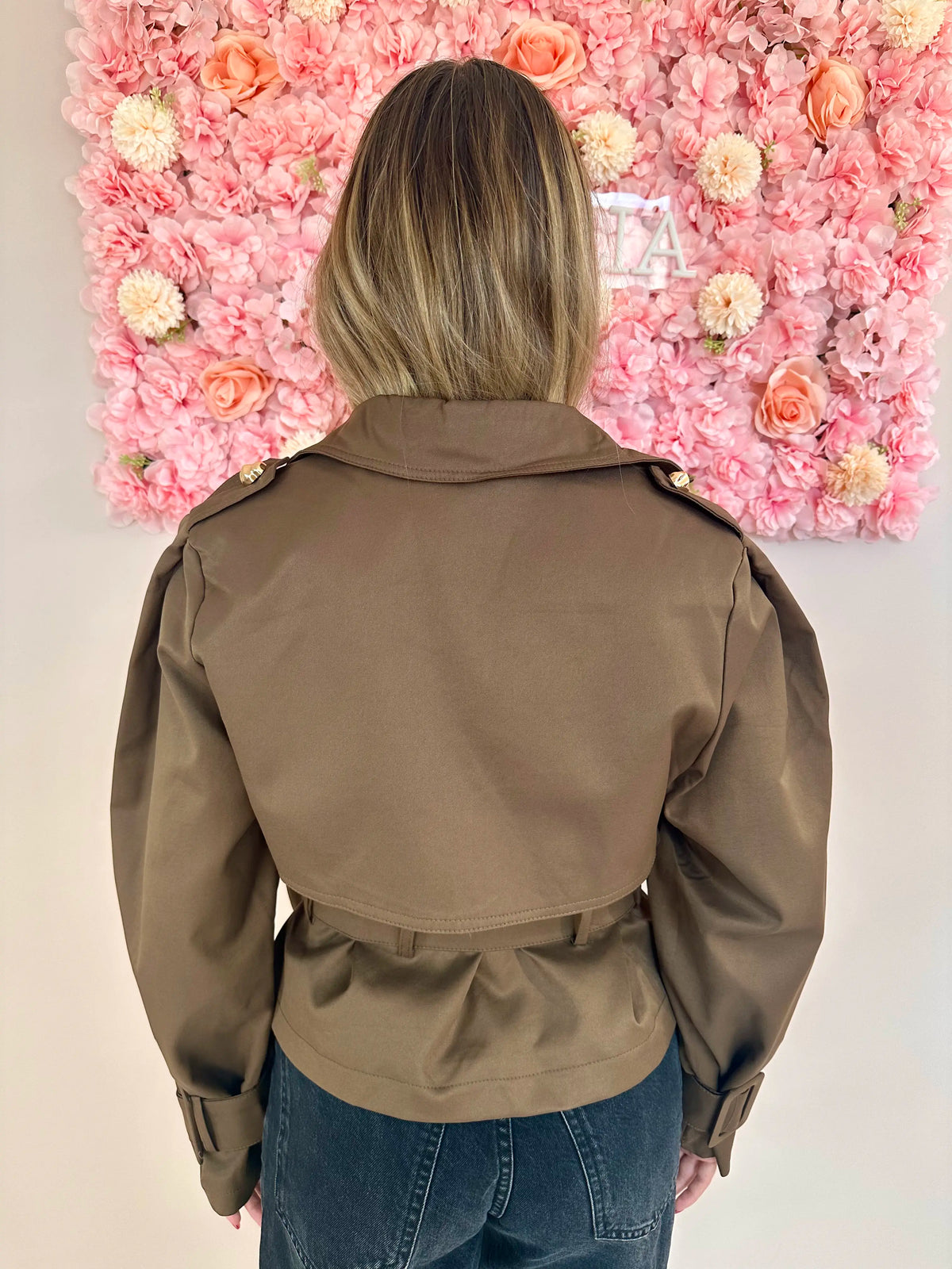 Veste Léa Marron