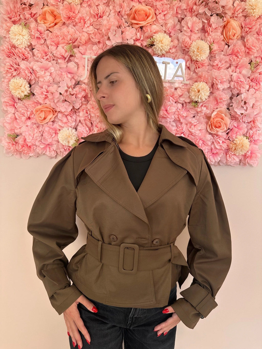 Veste Léa Marron