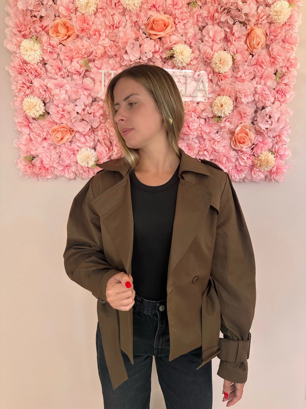 Veste Léa Marron
