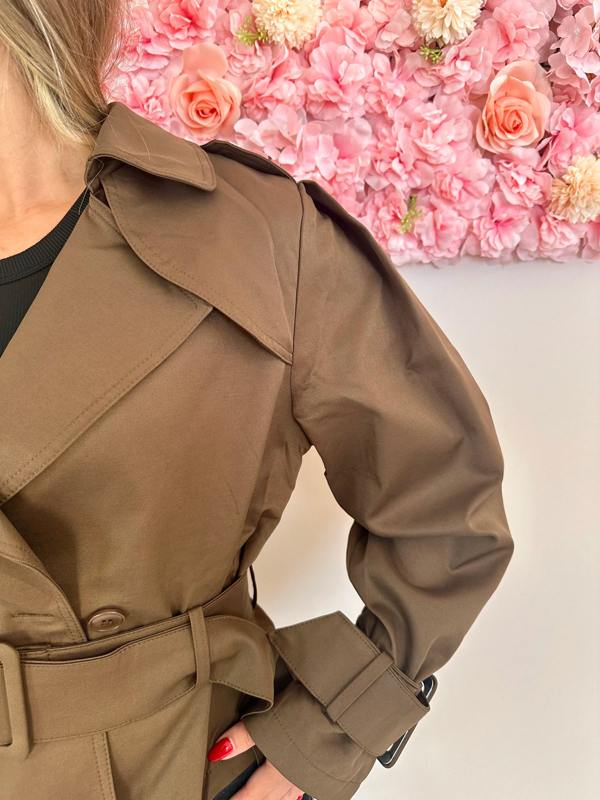 Veste Léa Marron
